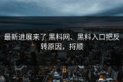 最新进展来了 黑料网、黑料入口把反转原因，捋顺