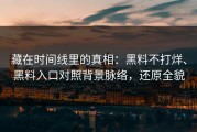 藏在时间线里的真相：黑料不打烊、黑料入口对照背景脉络，还原全貌