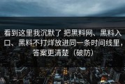 看到这里我沉默了 把黑料网、黑料入口、黑料不打烊放进同一条时间线里，答案更清楚（破防）